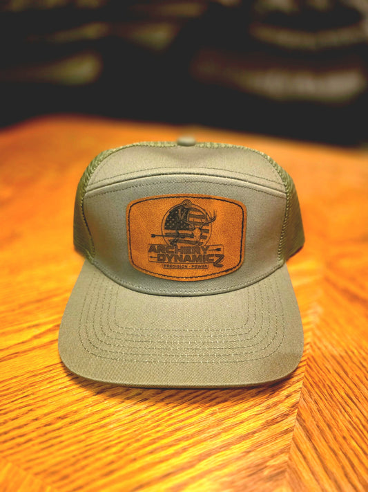 5 Panel Flat Bill Bows and Hoes Logo