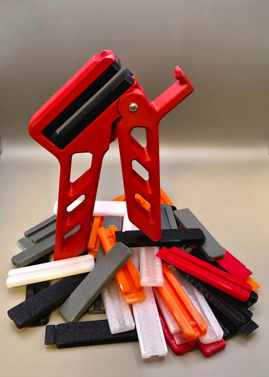 Bow Stand a top a wide selection of non-marring inserts in multiple color options