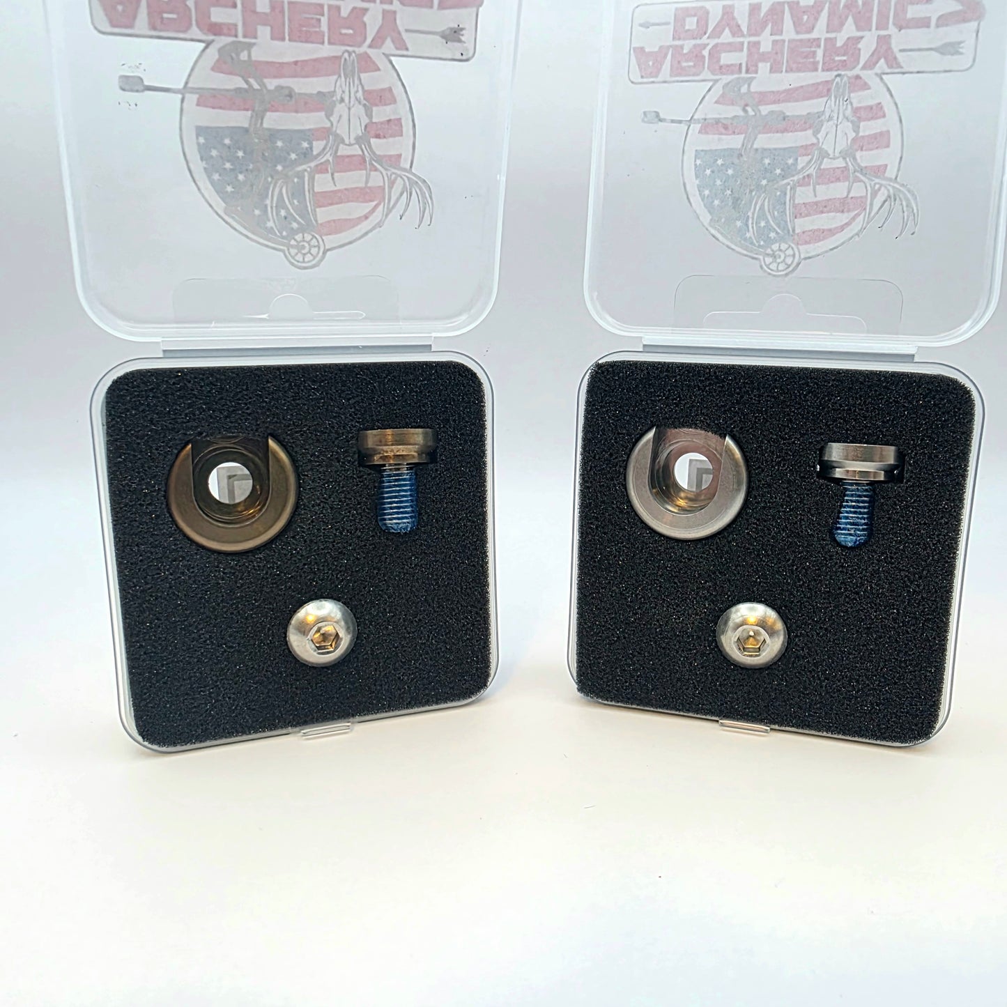 Front & Back Mini Quick Disconnect Silver or Bronze color